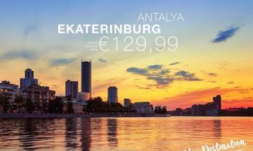 Flights to Antalya from Yekaterinburg