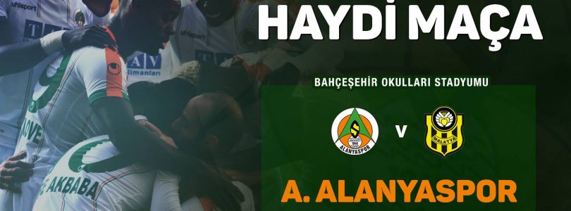 A. Alanyaspor FC against E. Y. Malatyaspor at Super Leauge